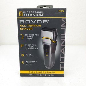 Microtouch Titanuim ROVOR Men's Wireless Rechargeable Shaver
